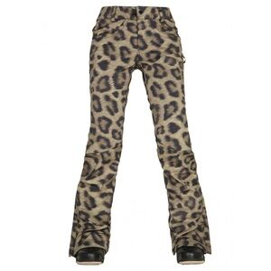 686 Leopard Print Ski/Snowboard Softshell Pants
